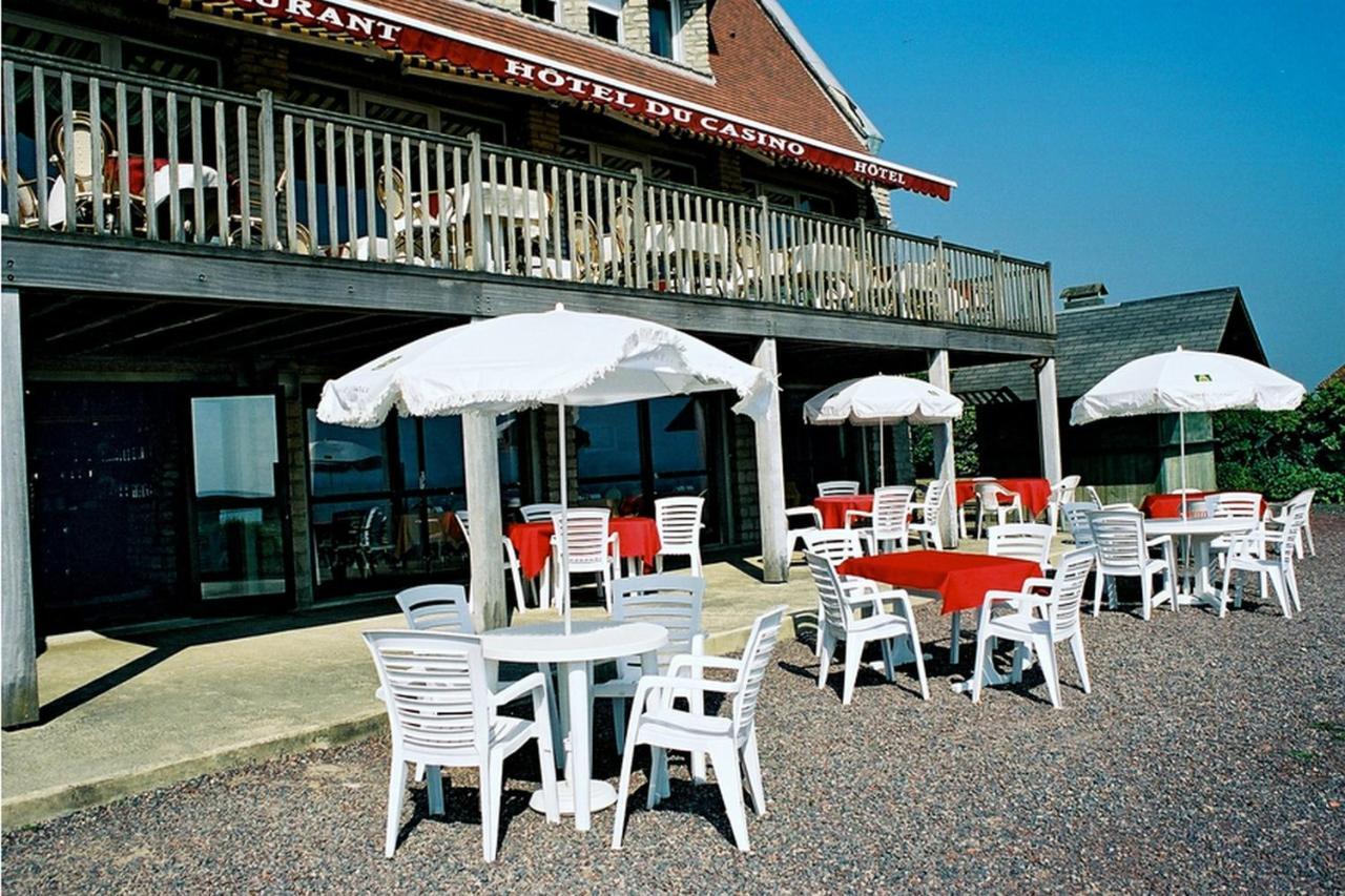 Logis Hotel Du Casino Vierville-sur-Mer Esterno foto